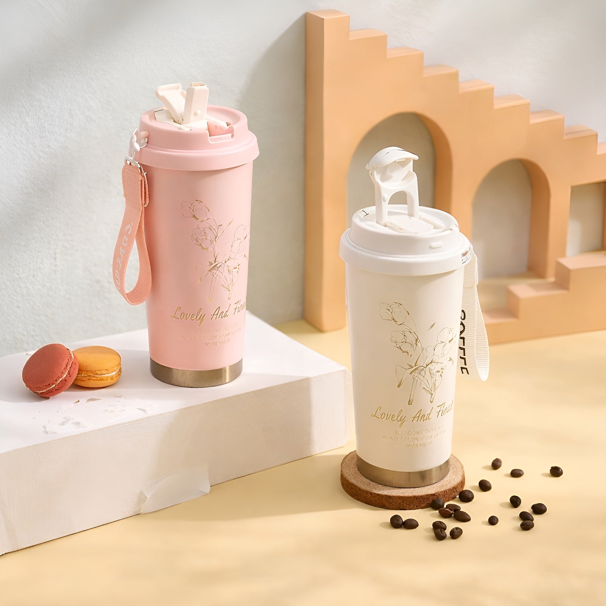 travel mug for coffee and tea__PInk