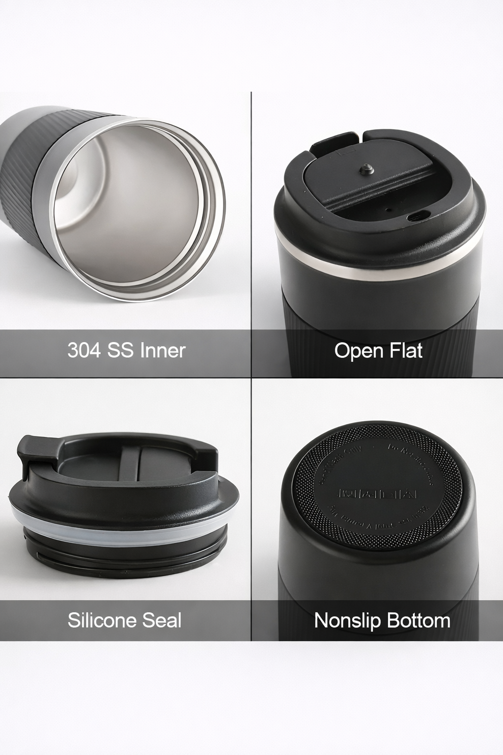 500ml Stainless Steel Tumbler__White