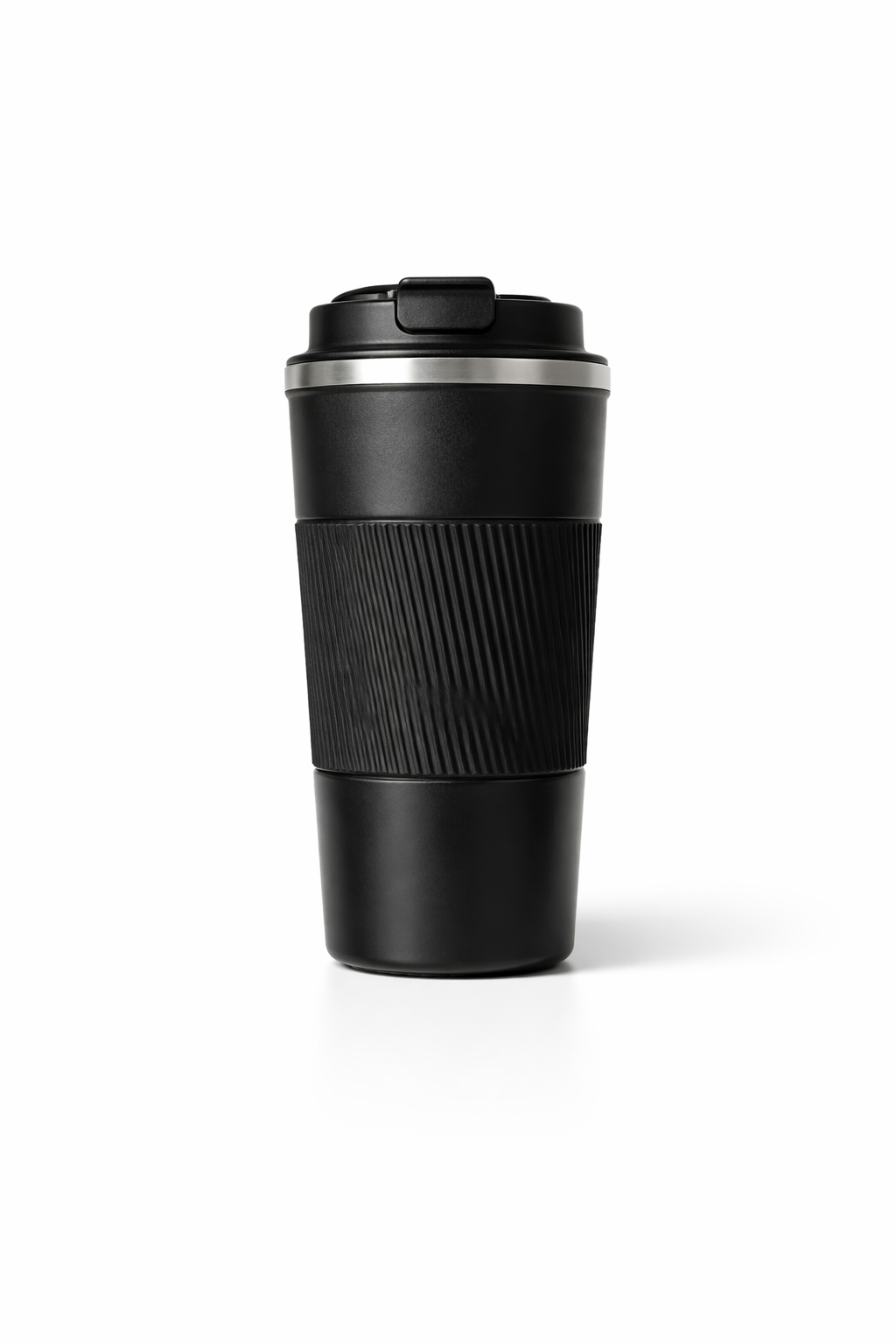 BPA free hot and cold coffee mug__Black