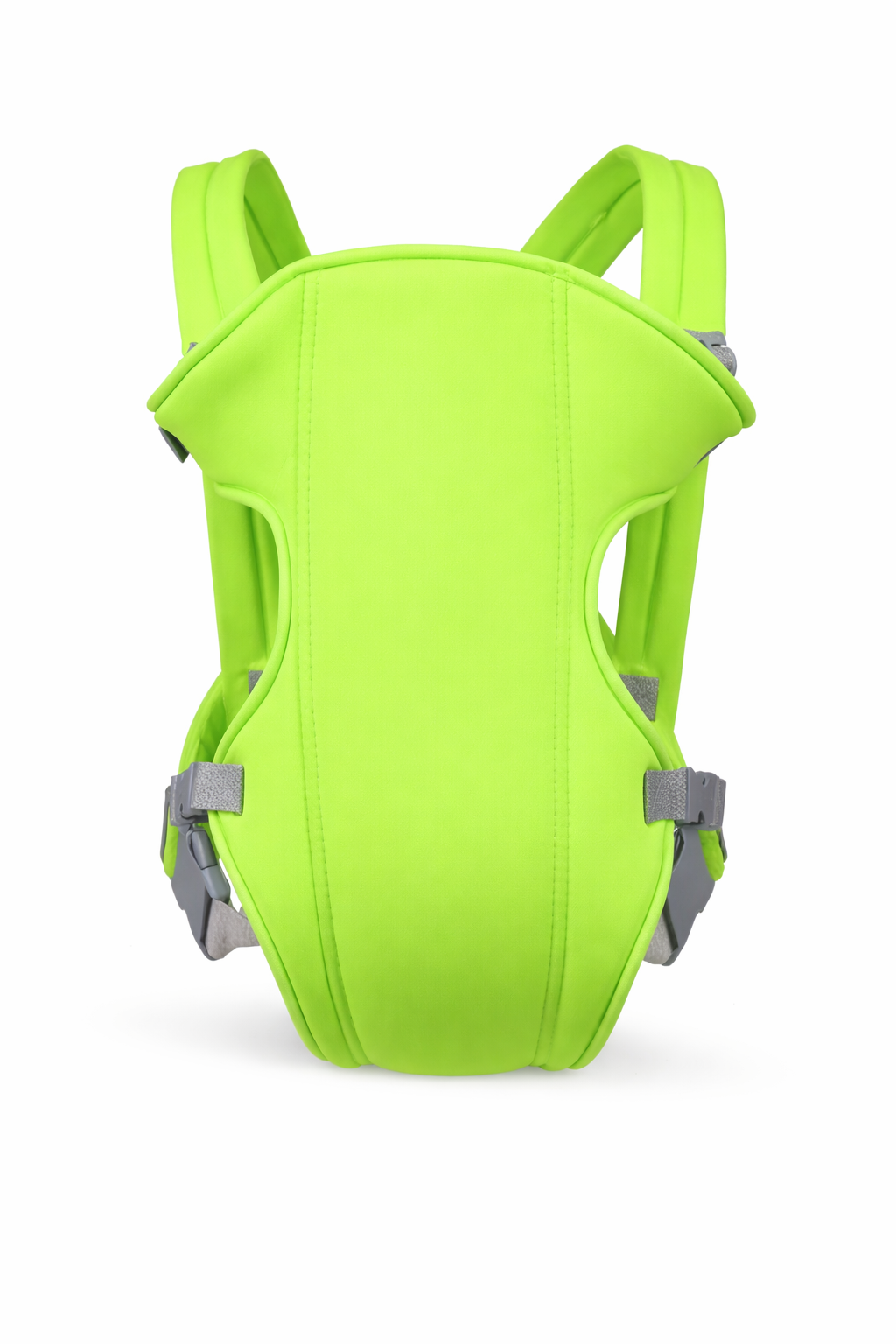 Baby carrier with adjustable straps__green-1