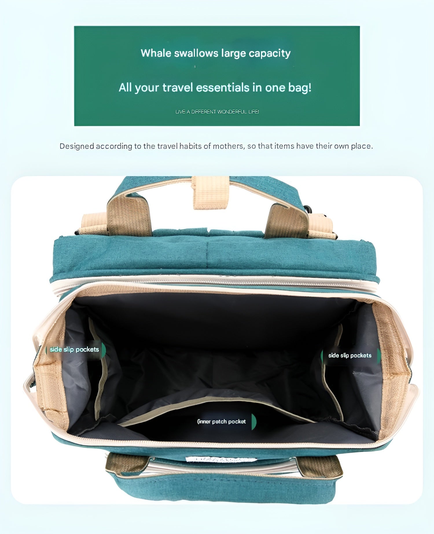 Black_maternity_diaper_bag_with_fashionable_design_and_functionality__Green