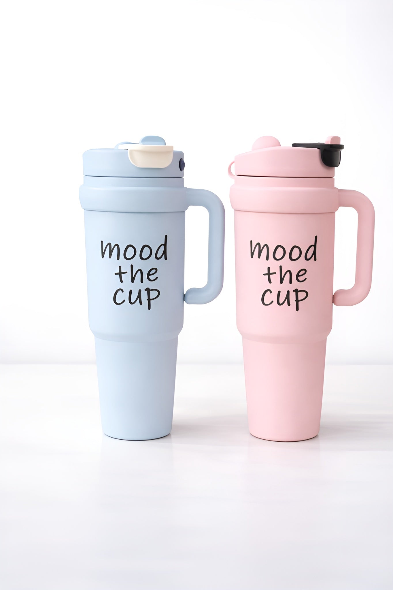 Insulated Tumbler Combo – 1000 ml Each (Blue & Pink) (Set of 2)