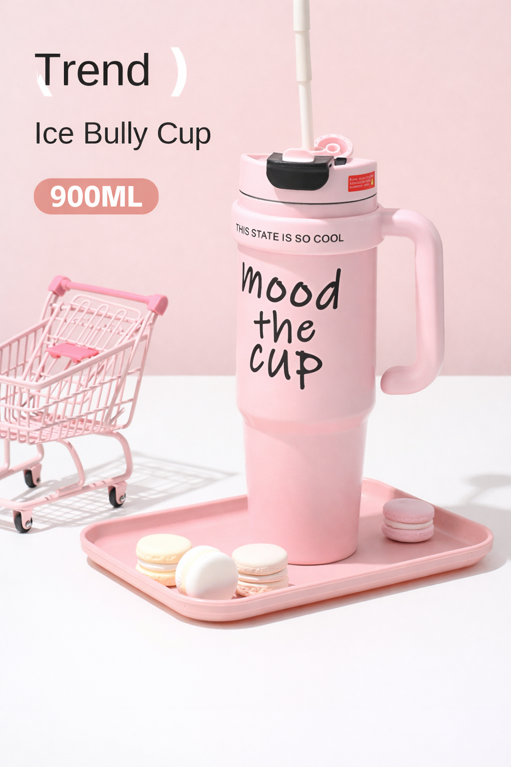 Insulated Tumbler Combo – 1000 ml Each (Blue & Pink) (Set of 2)