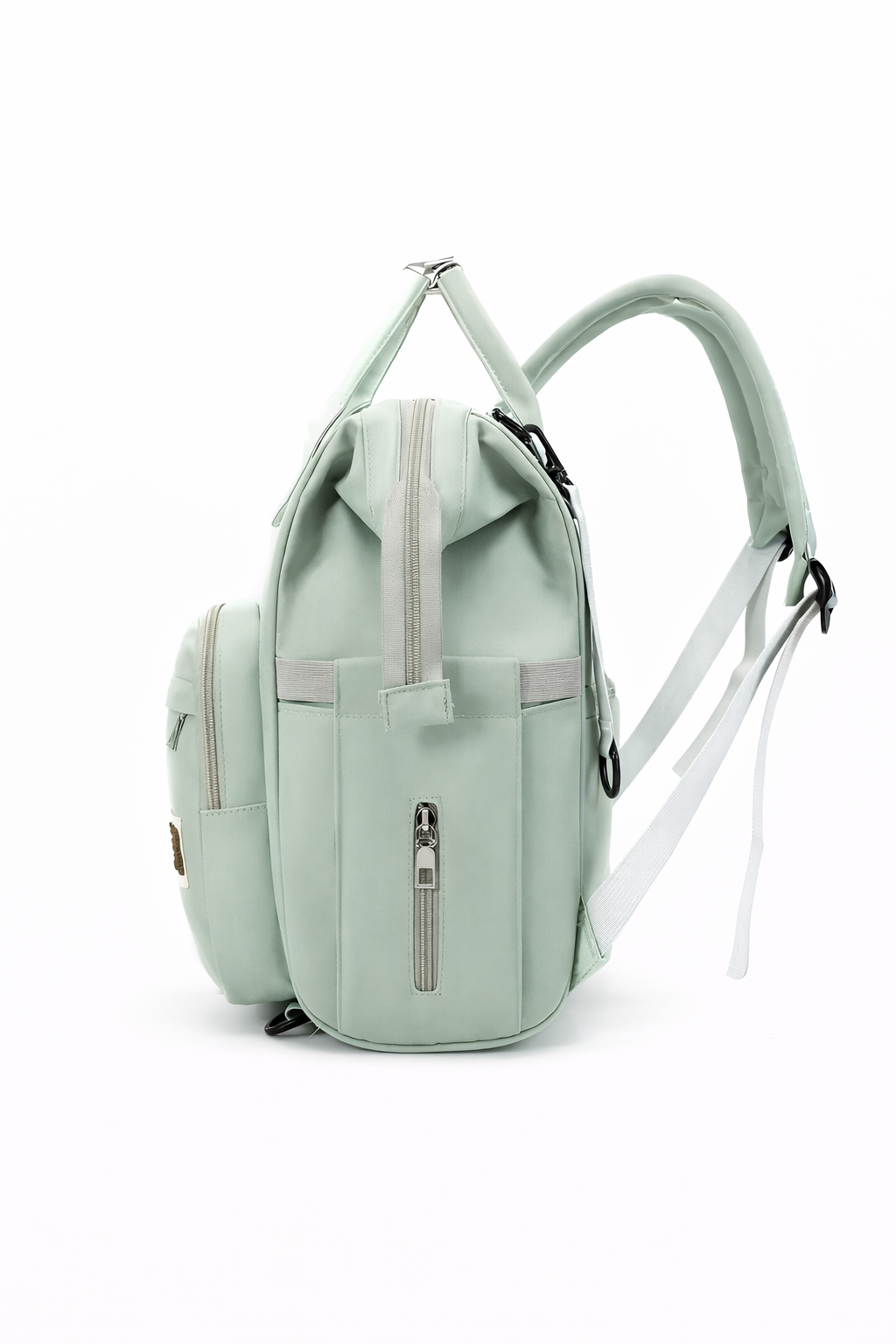 Green Mumma Bag with 900ml Tumbler – Stylish, Spacious & Perfect for Moms