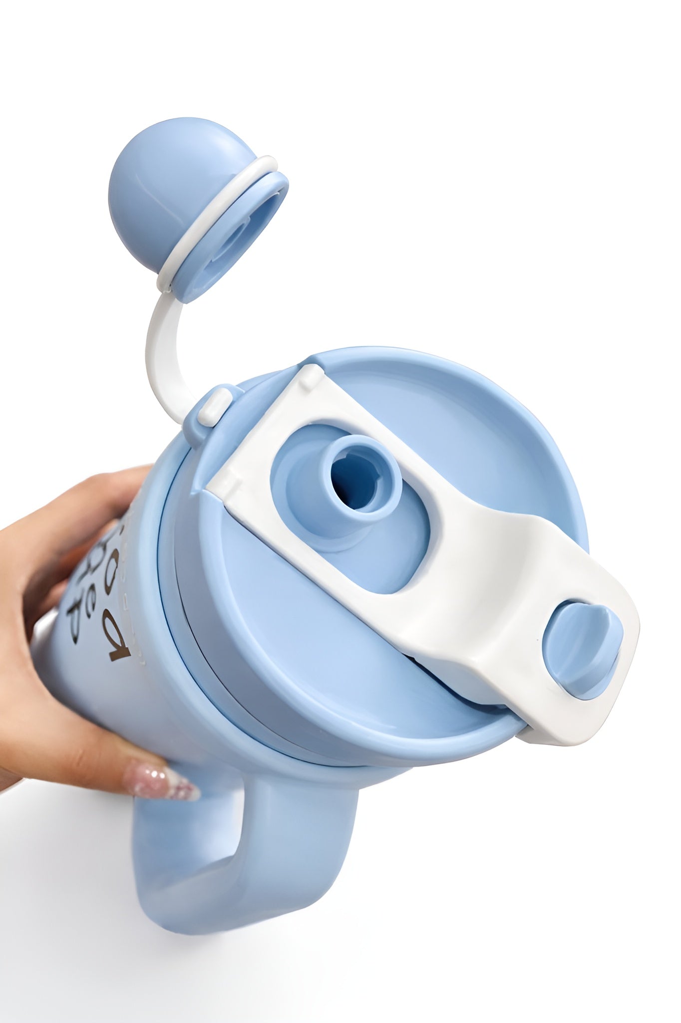 Double Wall Vacuum Insulated Cup__Blue