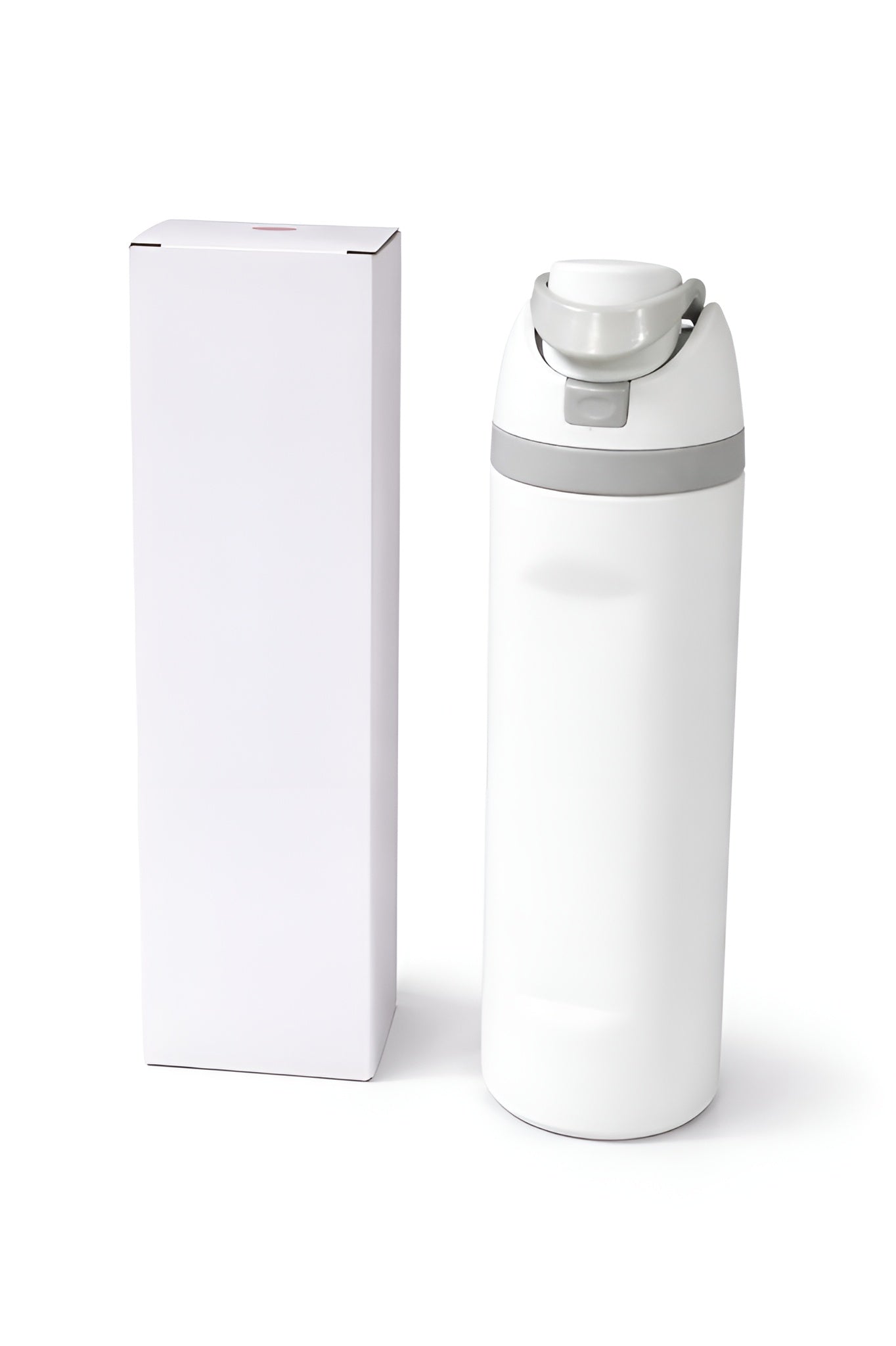 Durable Matte Finish Water Bottle__Gray
