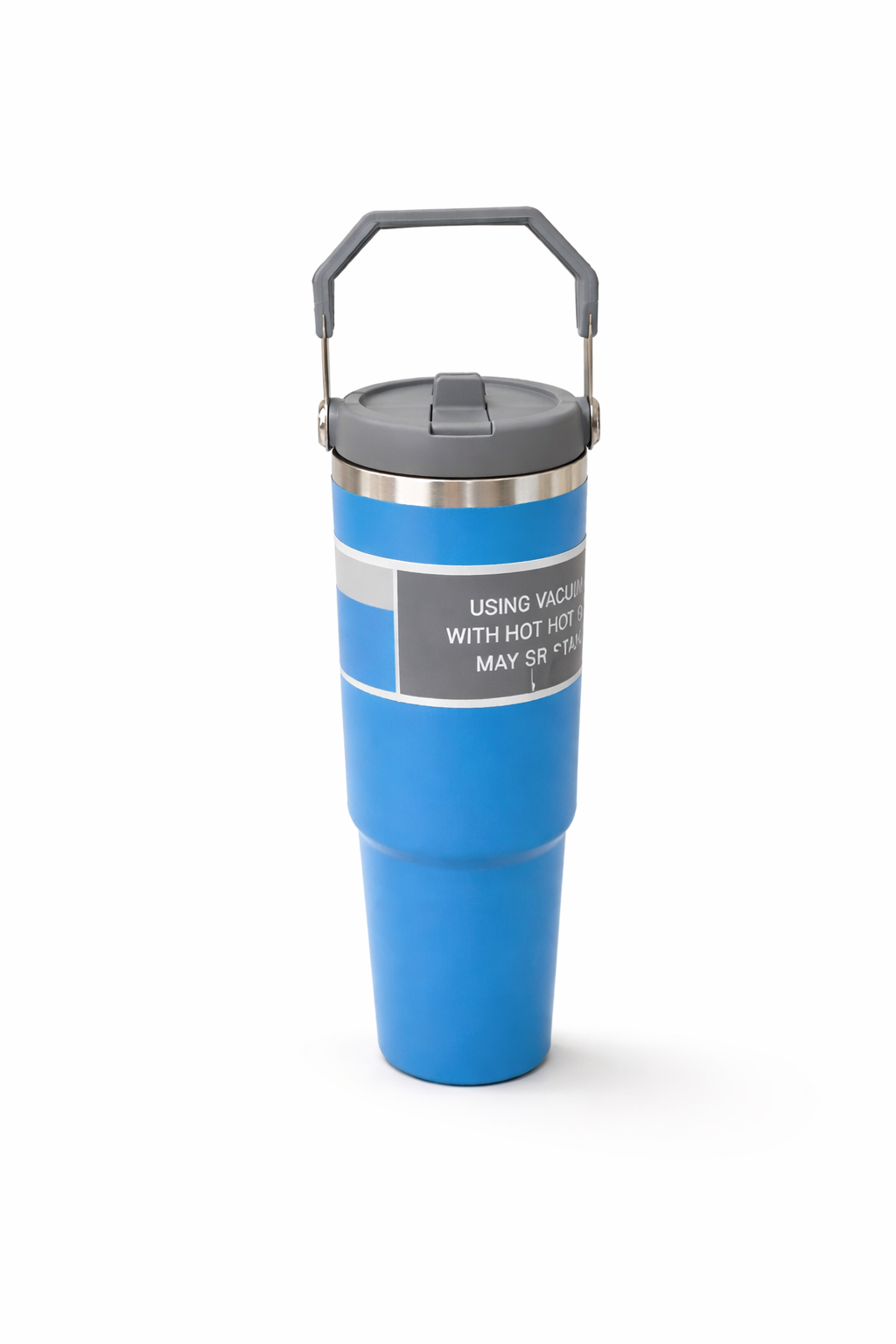 Durable stainless steel travel mug__Blue