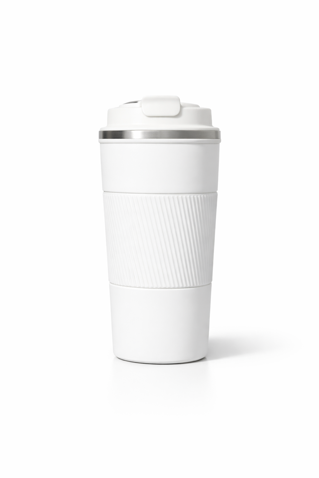 Eco friendly reusable travel mug__White