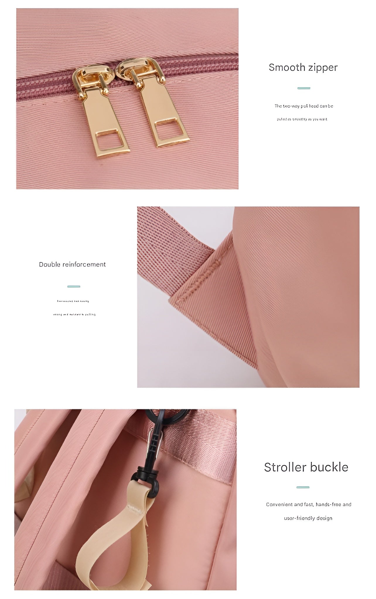 Functional_and_fashionable_maternity_diaper_backpack_for_parents__Pink