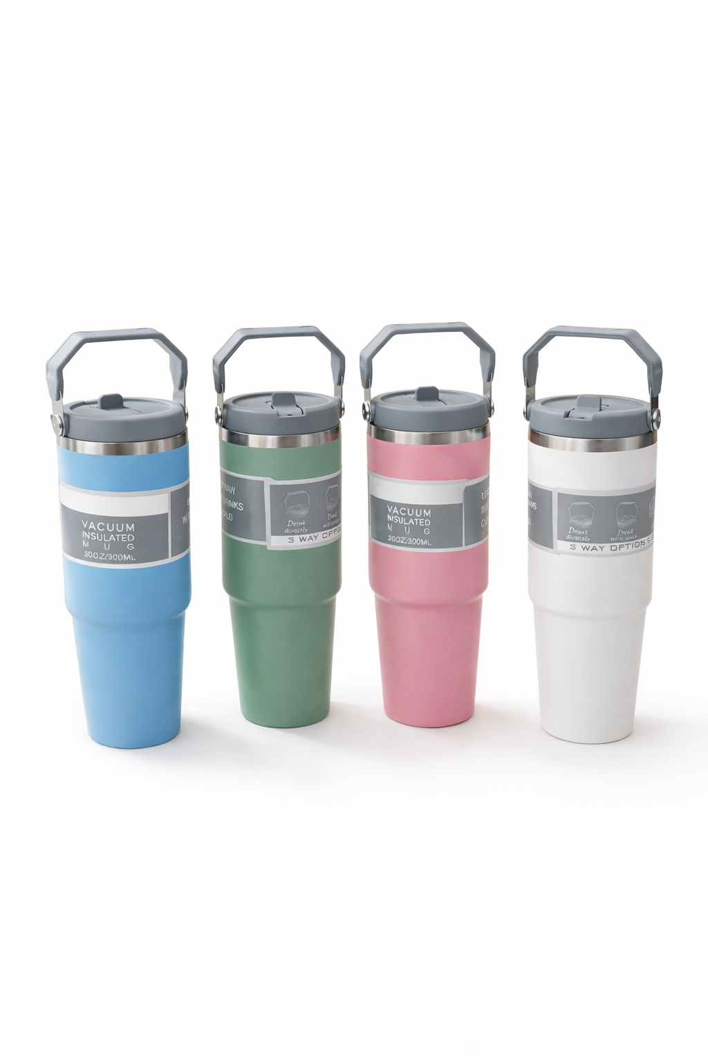 Hot and cold insulated tumbler__Pink