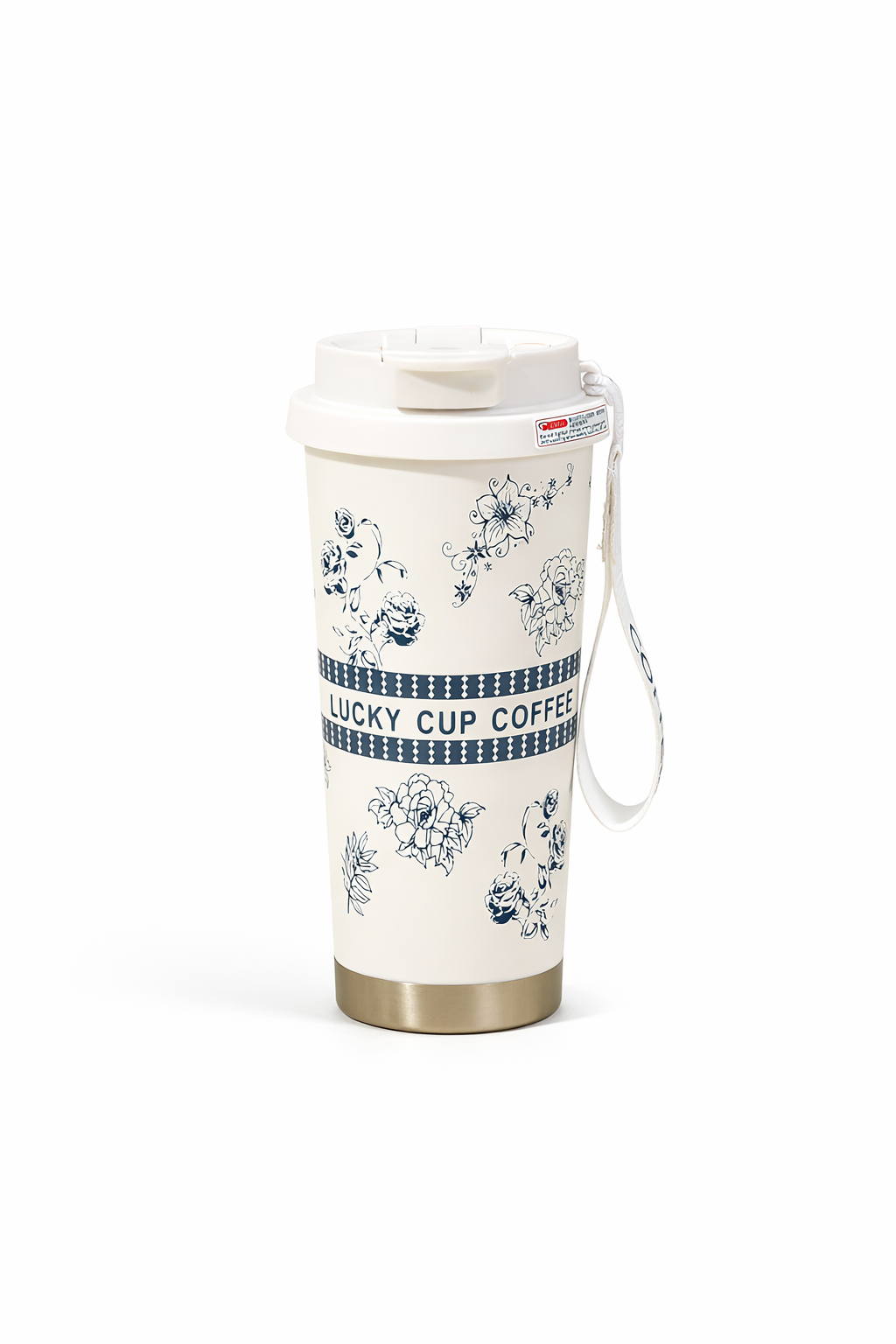 Hot and cold travel mug__White