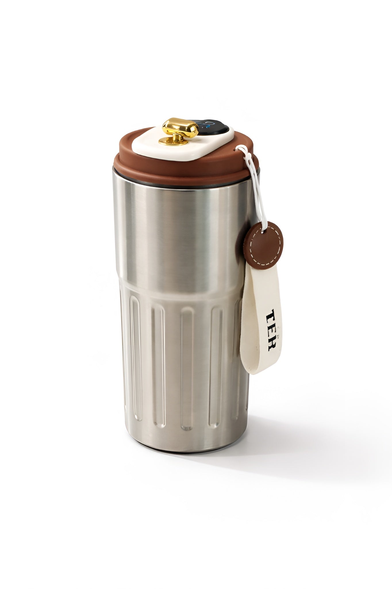 LED touch screen coffee bottle__Brown