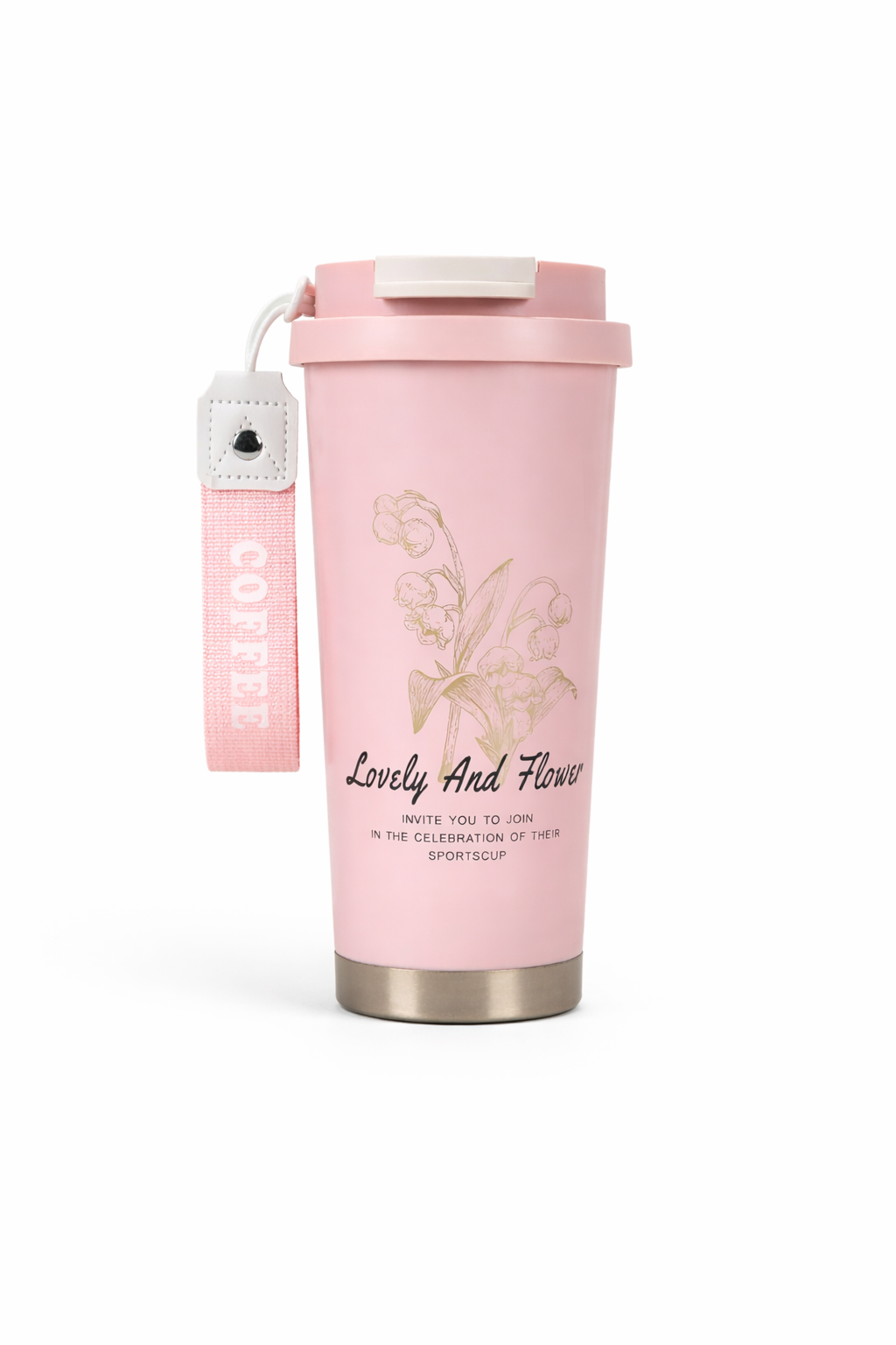 Leak proof coffee cup__PInk