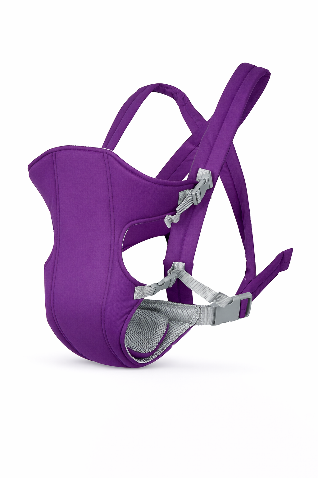 Mesh breathable baby carrier__purple