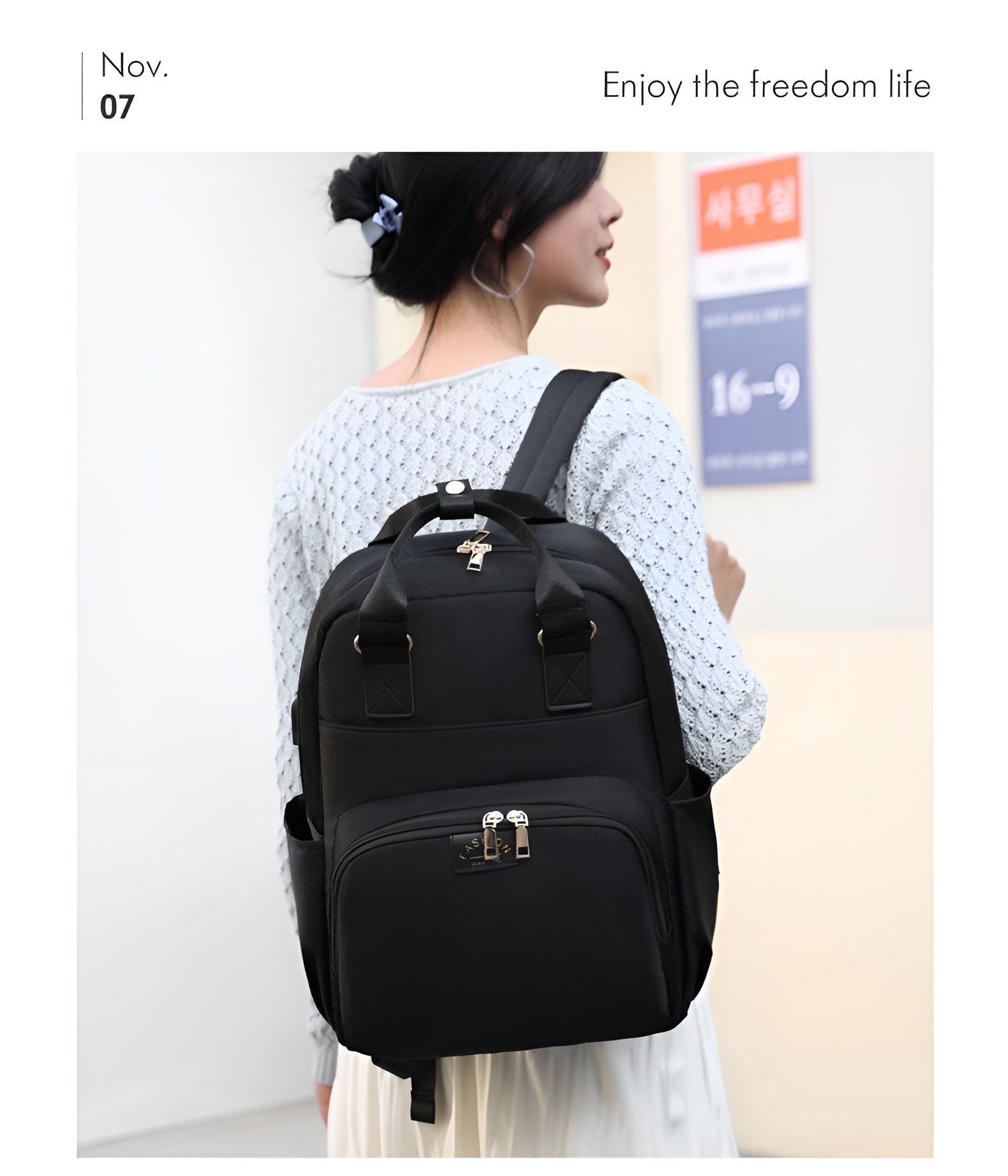 Modern_mommy_backpack_with_insulated_pockets_and_stroller_straps__Black