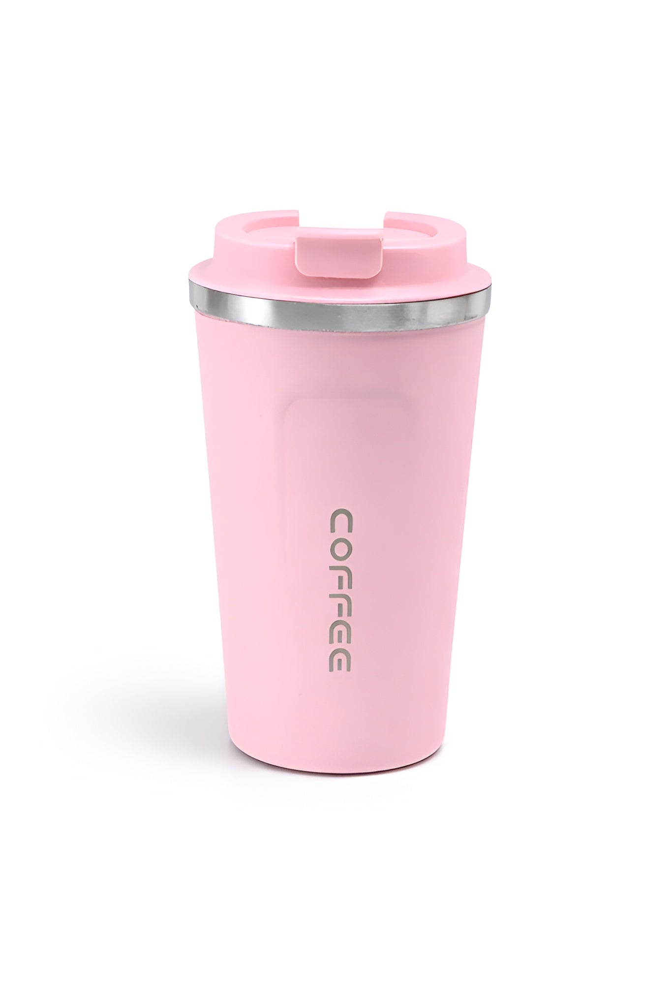Office coffee cup with lid__Pink
