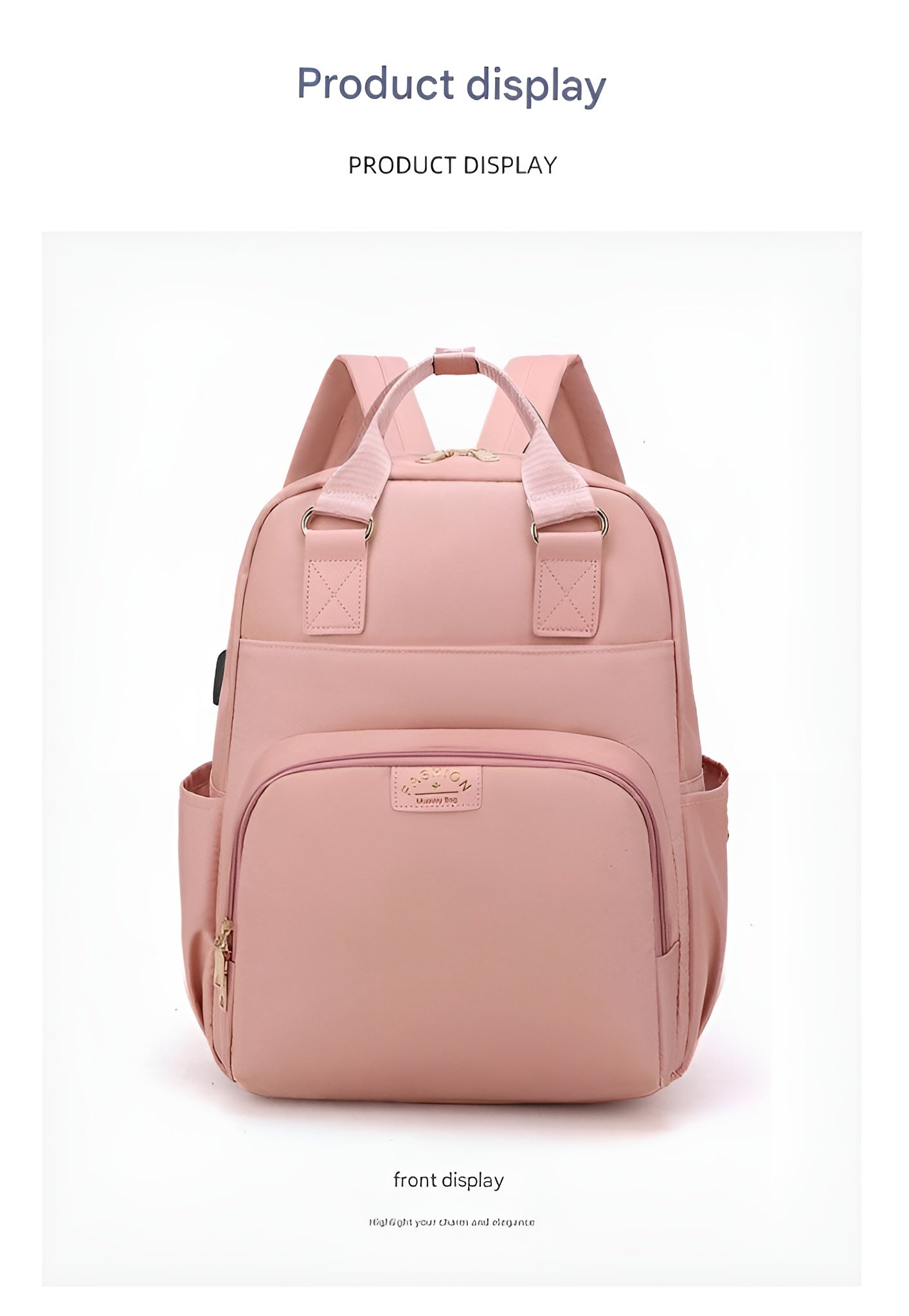 Premium_waterproof_mummy_bag_backpack_for_baby_essentials__Pink