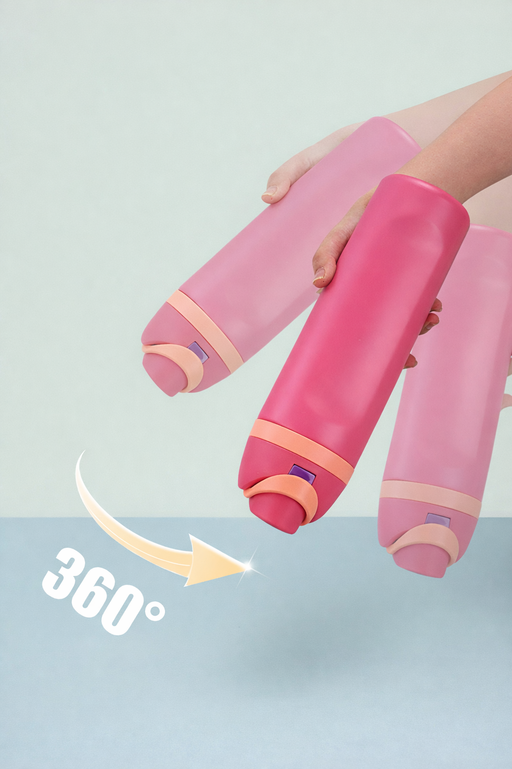 Refillable Water Bottle__Pink