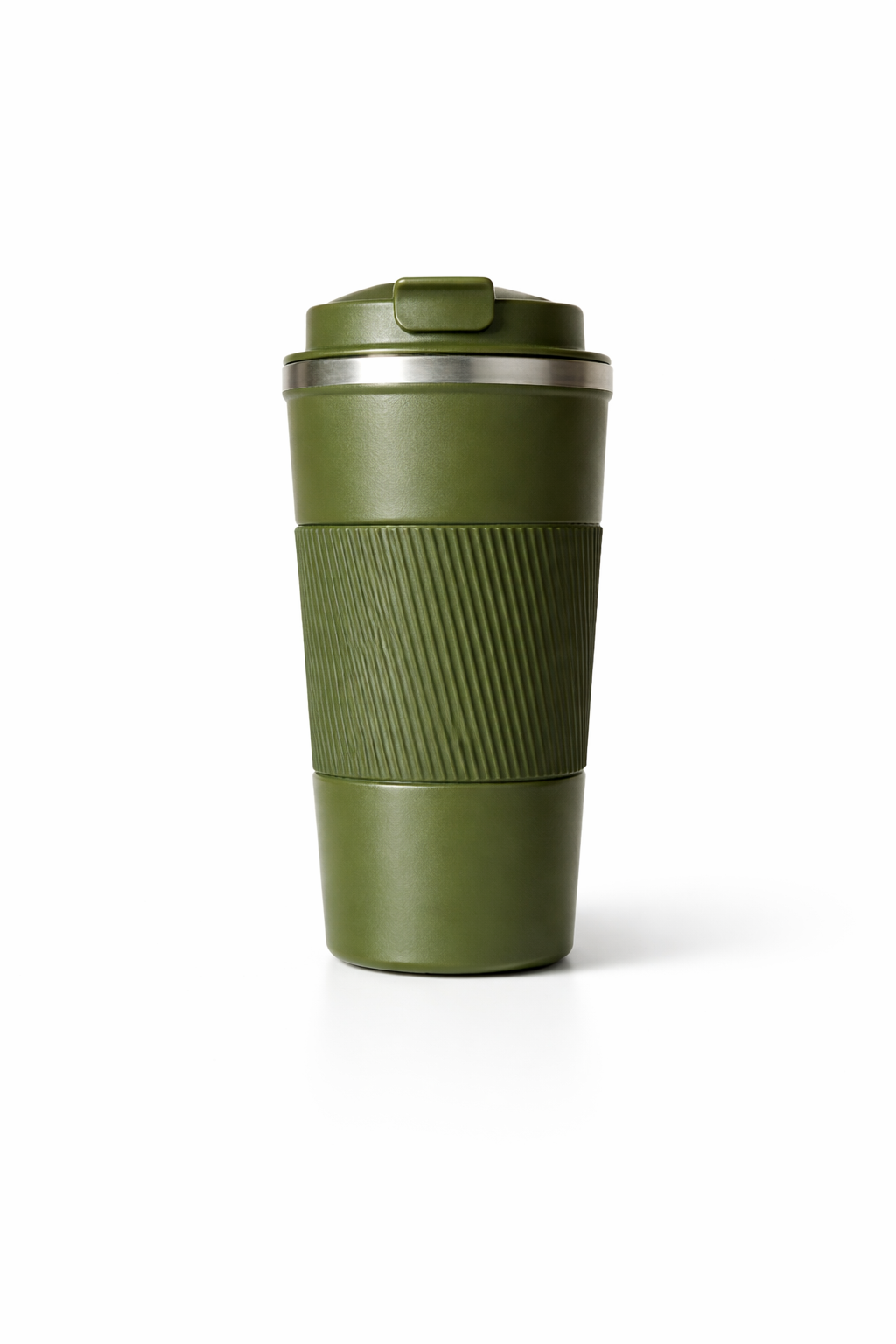Spill proof travel coffee tumbler__Green