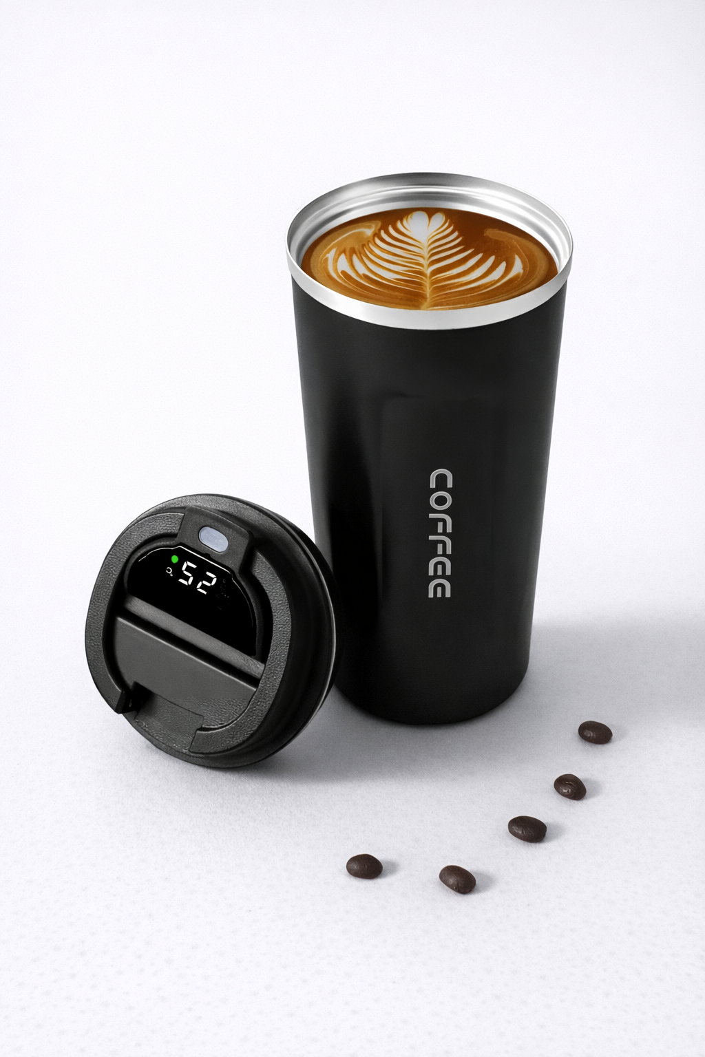 Stainless steel vacuum flask__Black