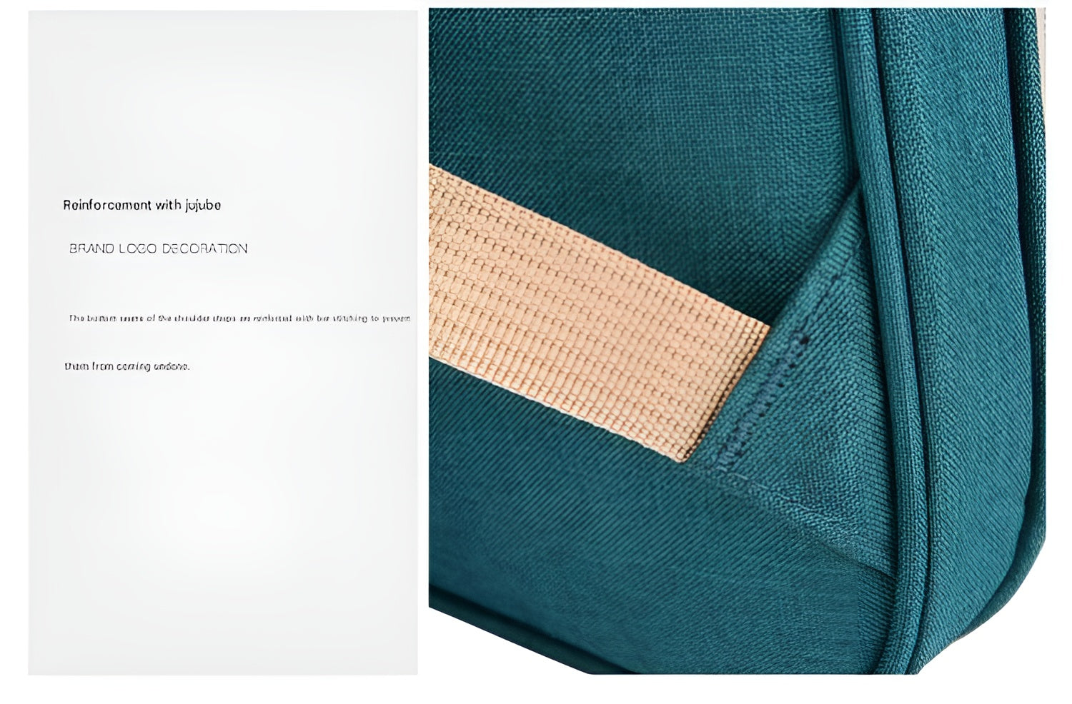 Stylish_nursery_backpack_with_insulated_compartments_and_USB_slot__Green