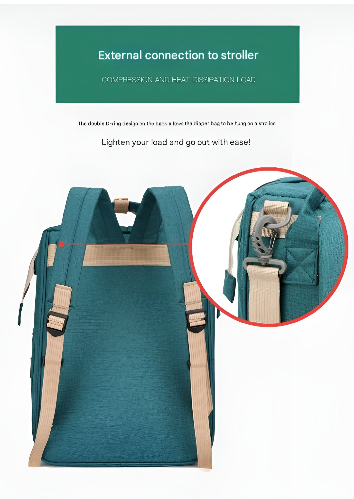 Multipurpose Insulated Backpack with Bottle (800 ml)– Stylish, Spacious & Travel Ready