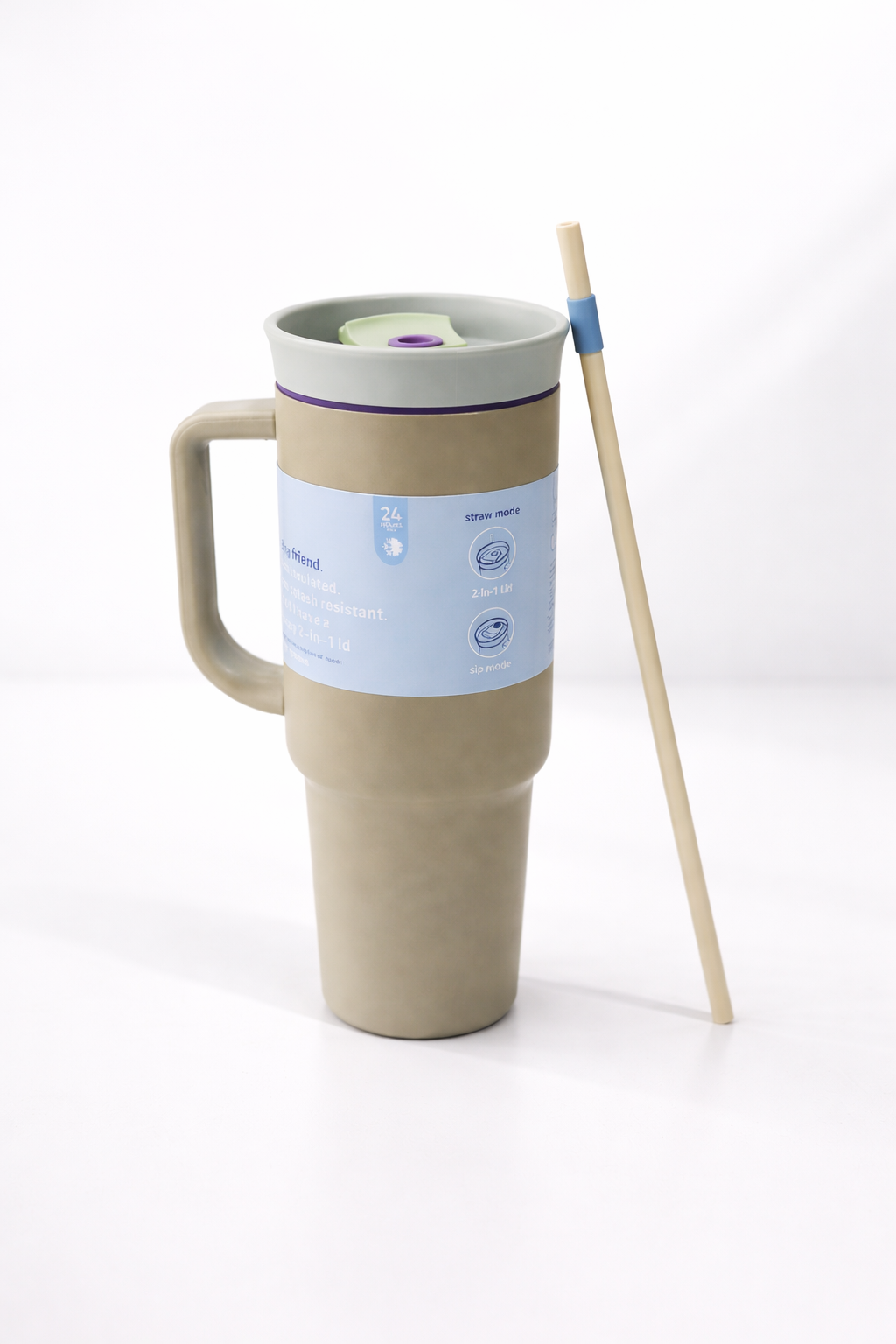 Work from home coffee mug__Light-green