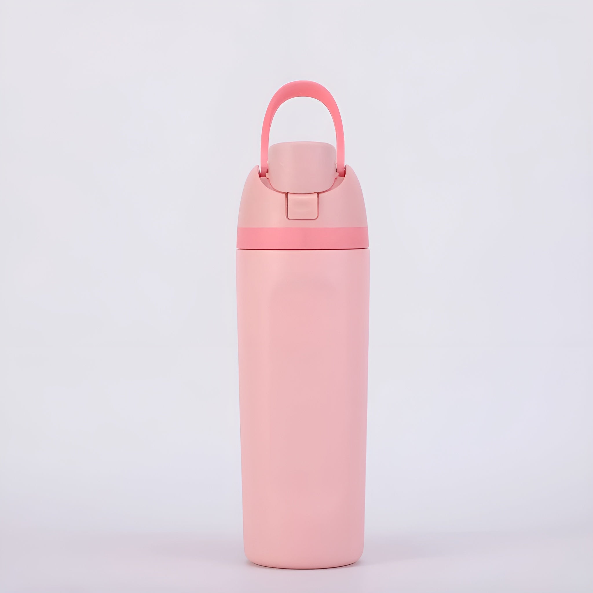 gym water bottle stainless steel__Pink