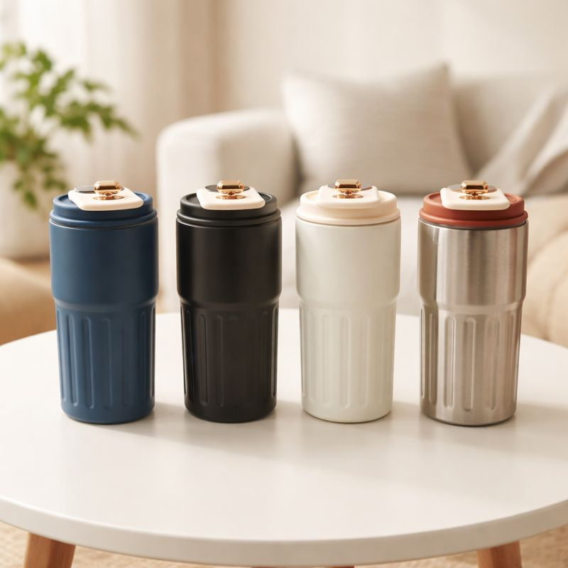 hot and cold coffee mug__Red