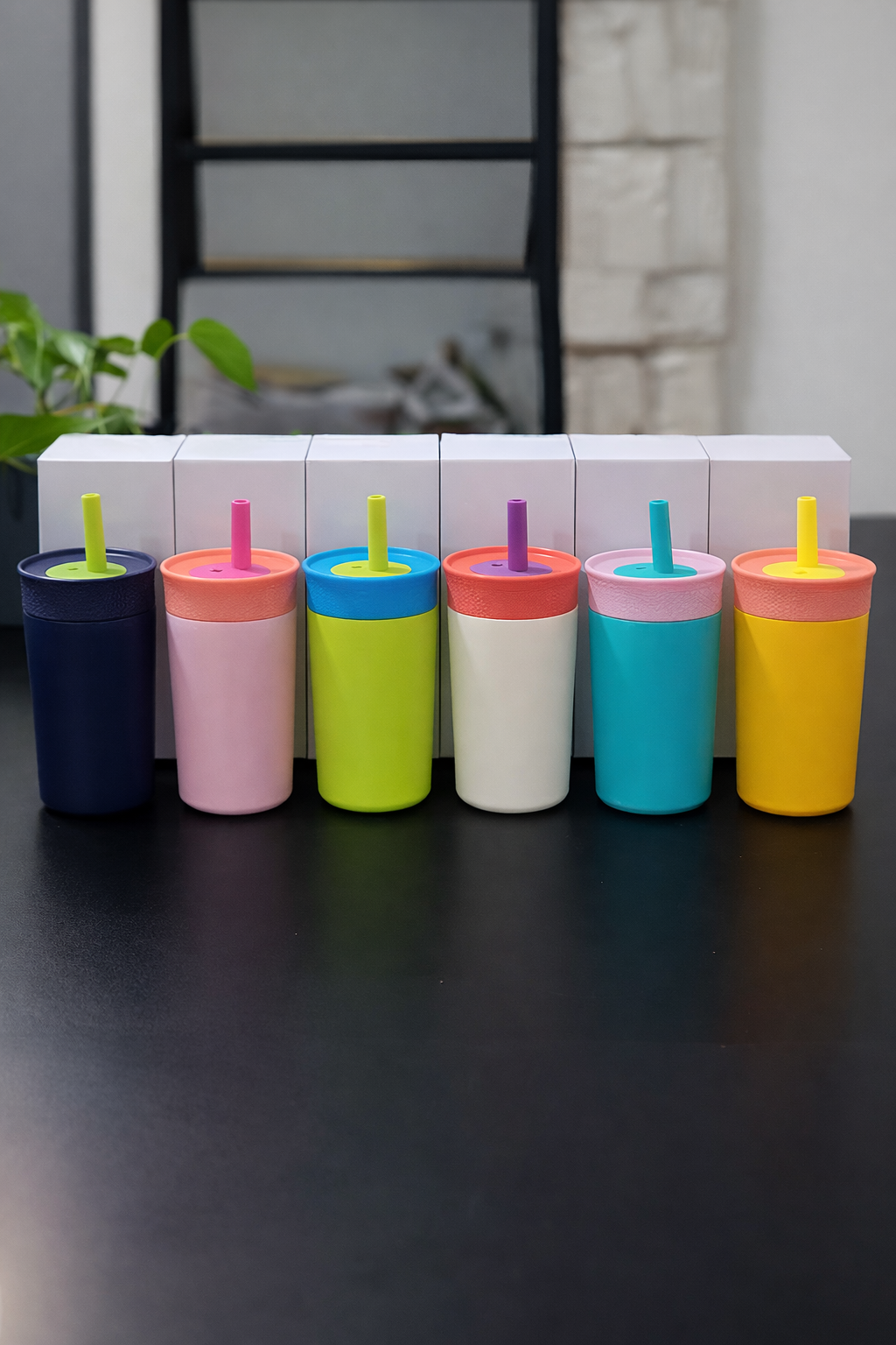 hot and cold drink insulated tumbler__Blue
