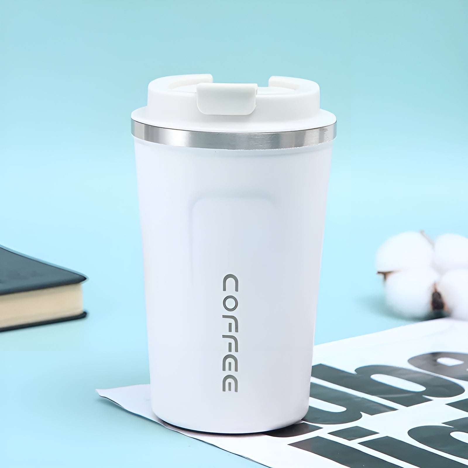 insulated tumbler 500 ml__White