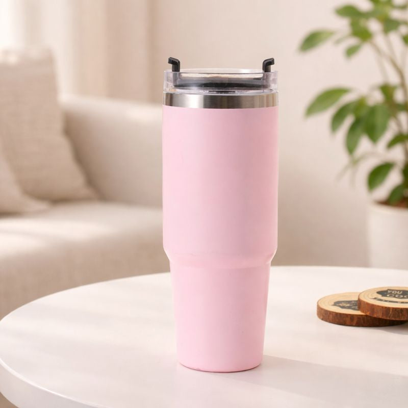 long lasting hot cold tumbler__pink