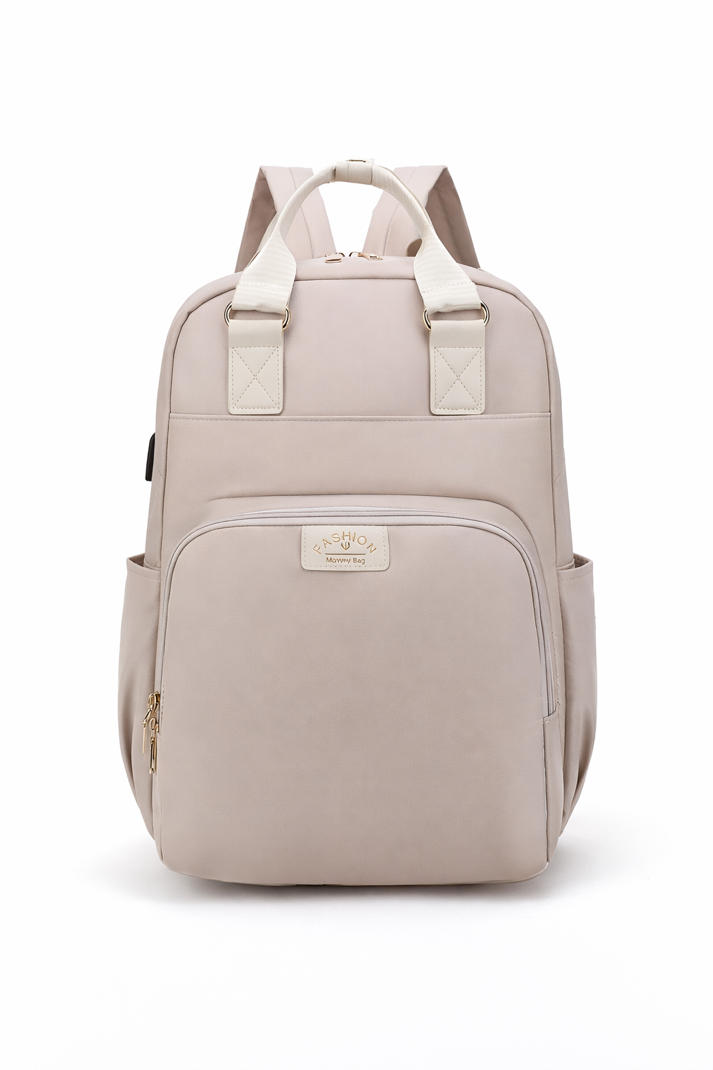 minimalist diaper bag__beige