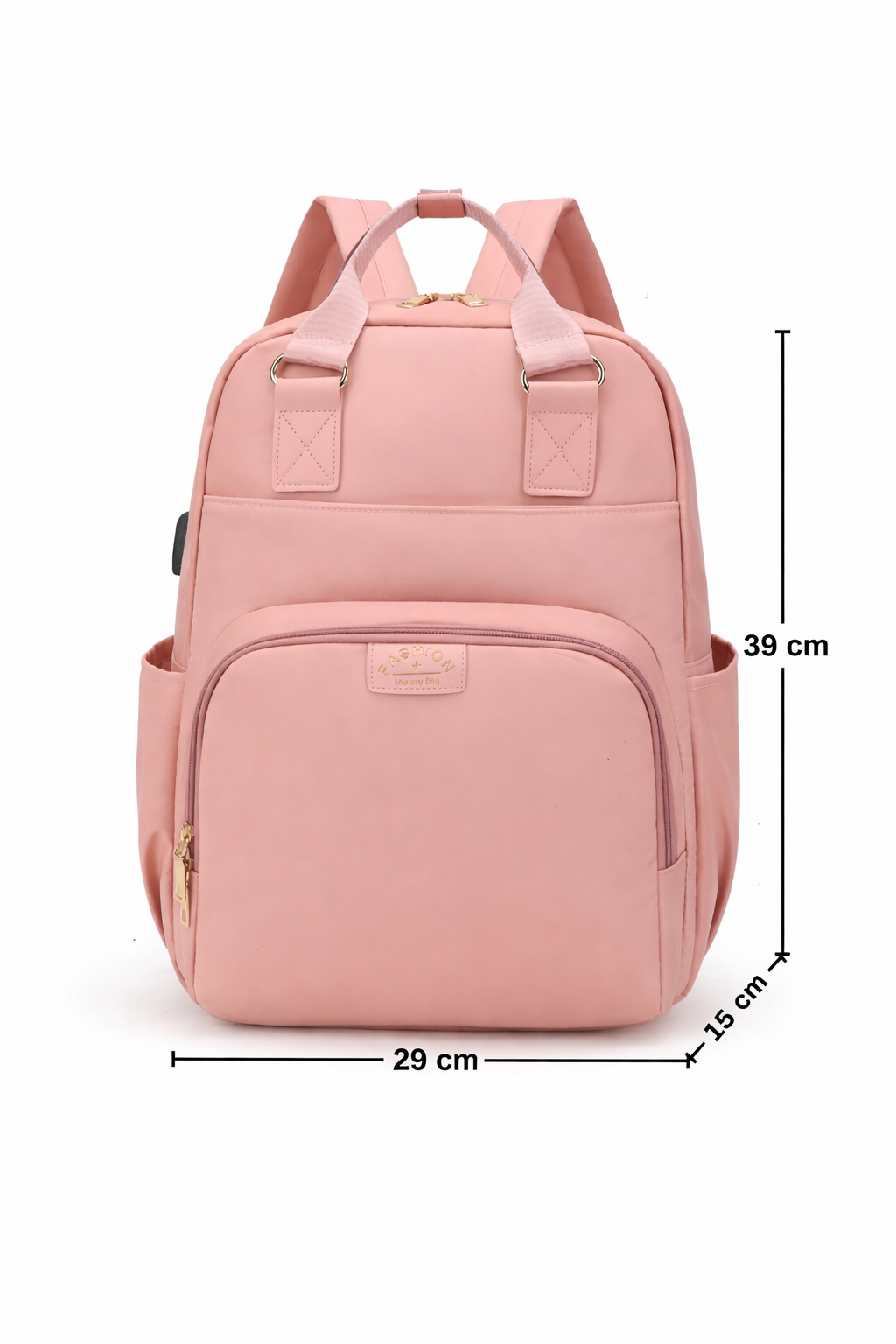 multifunction maternity diaper bag__pink