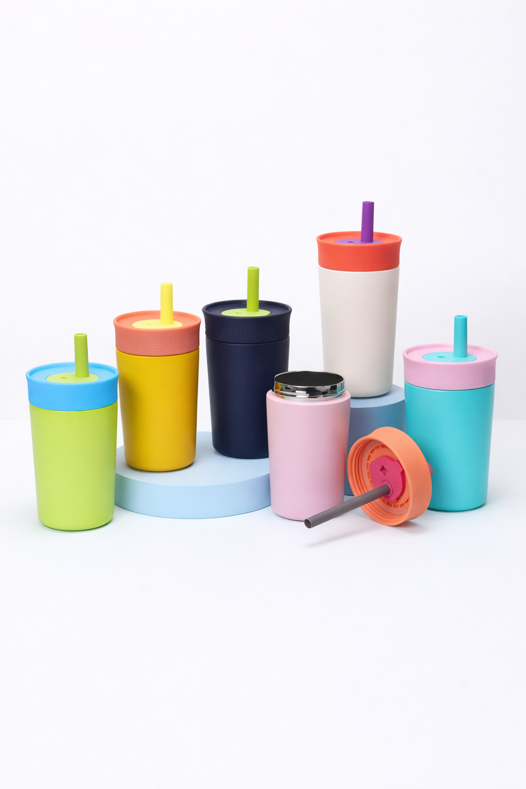 outdoor insulated cup__Sky-blue