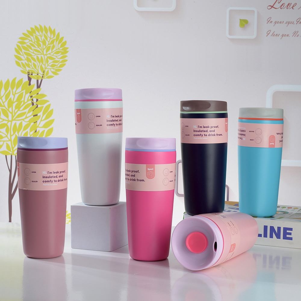 pink tumbler
