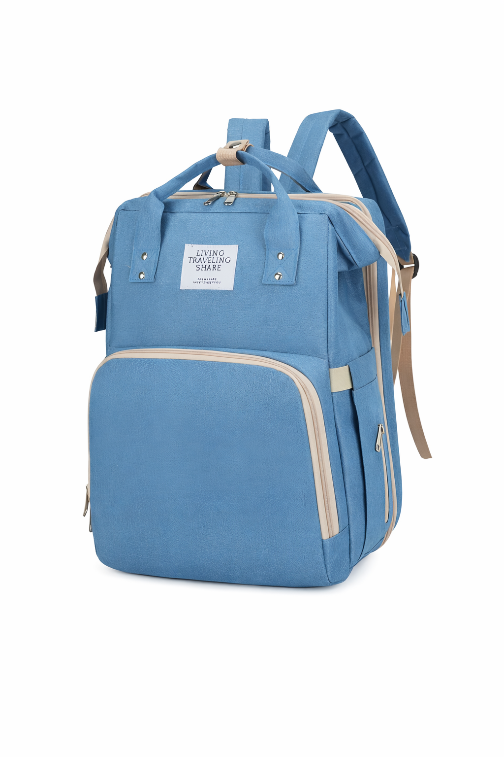 portable baby travel bed__blue