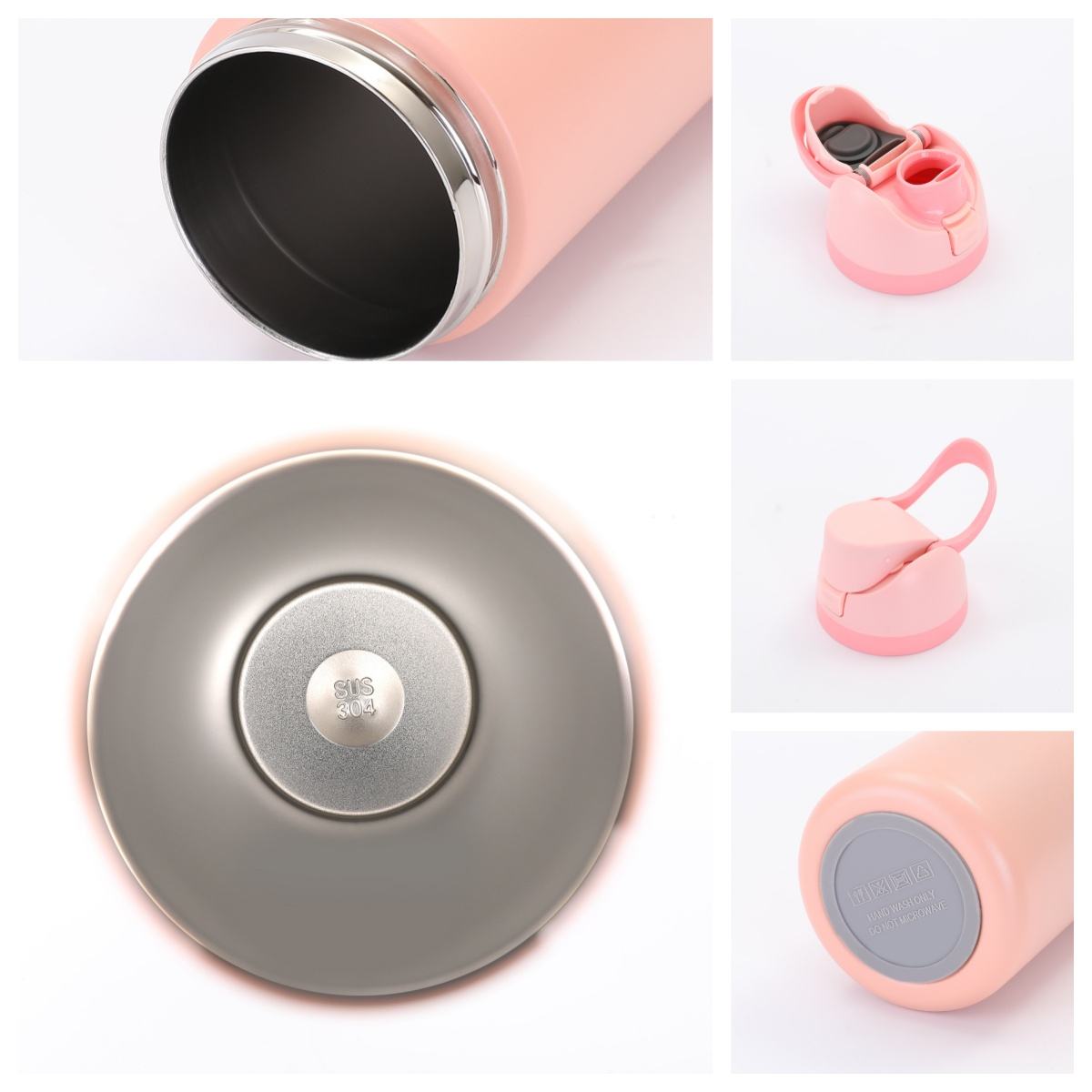 portable vacuum bottle__White