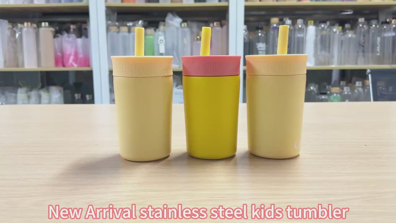 Premium Insulated Tumbler Combo Set – Blue & Green 350 ml | Leak-Proof | Reusable | Hot & Cold Drink Cups(Set of 2)