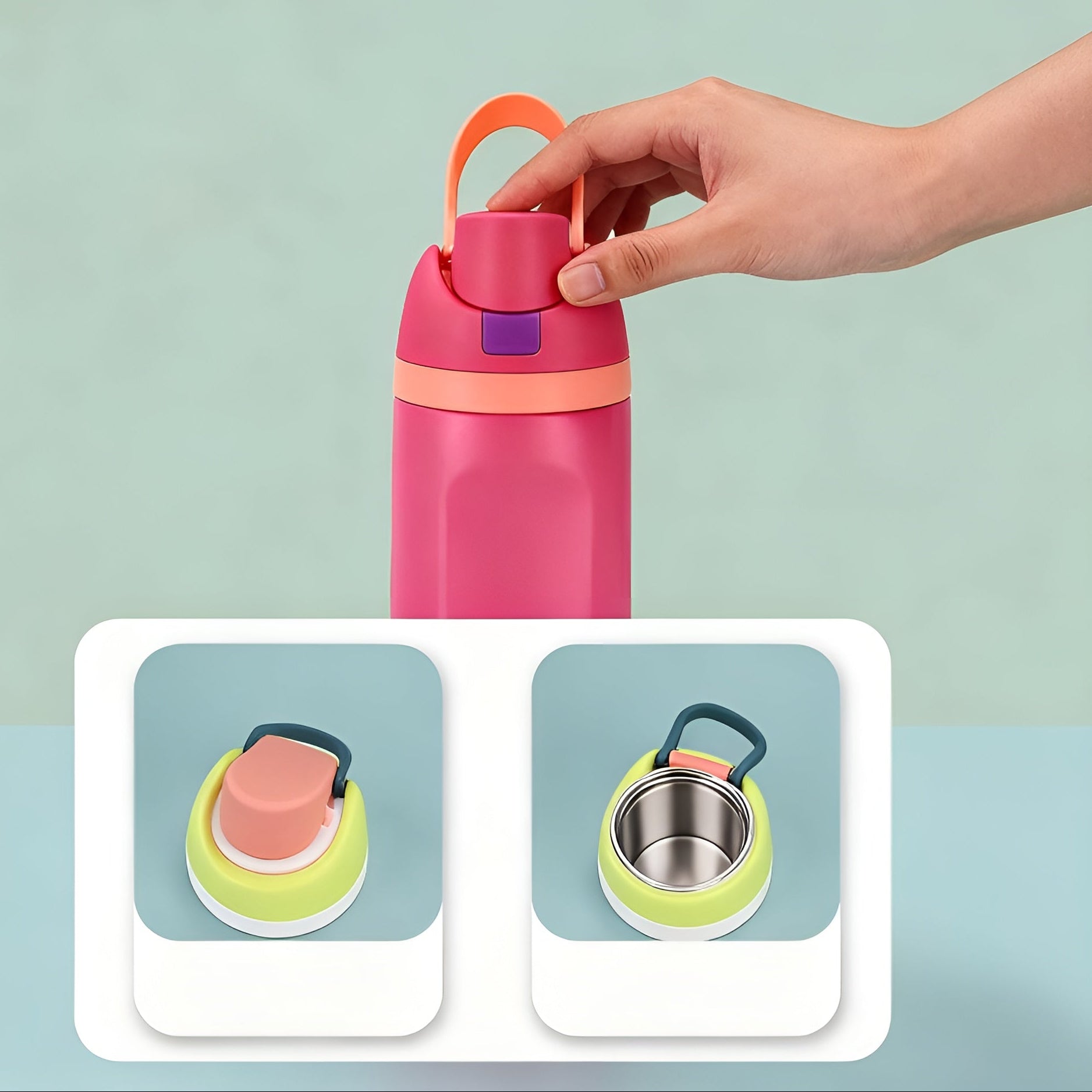 reusable bottle for adults__Red