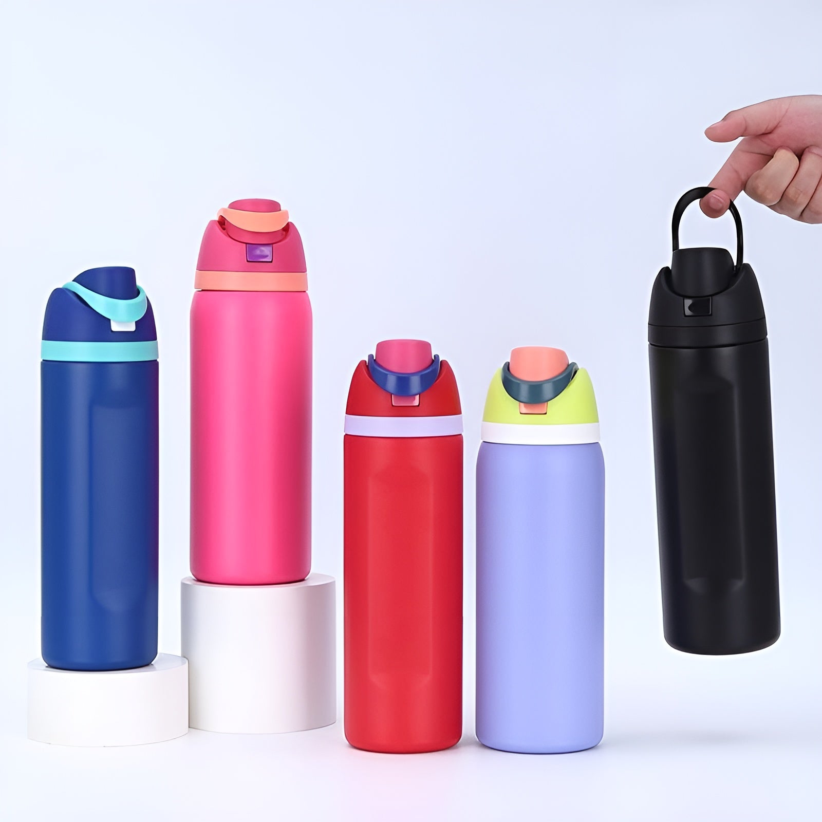 school water bottle insulated__Black
