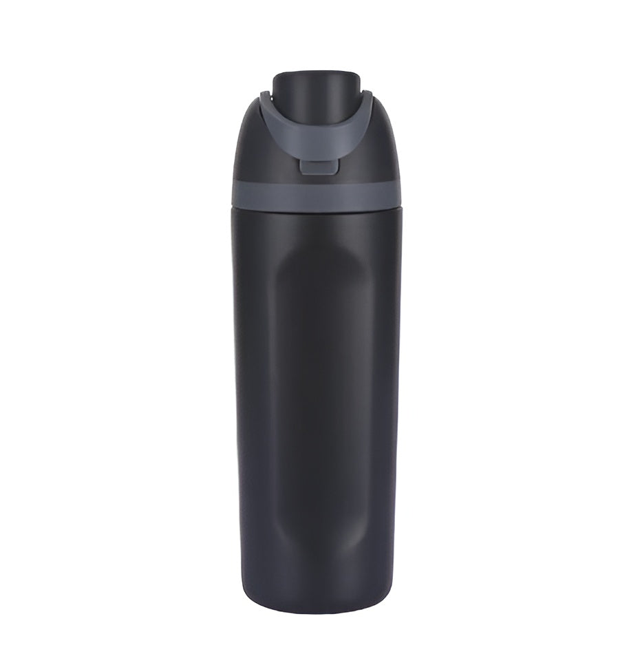 spill proof water bottle__Black