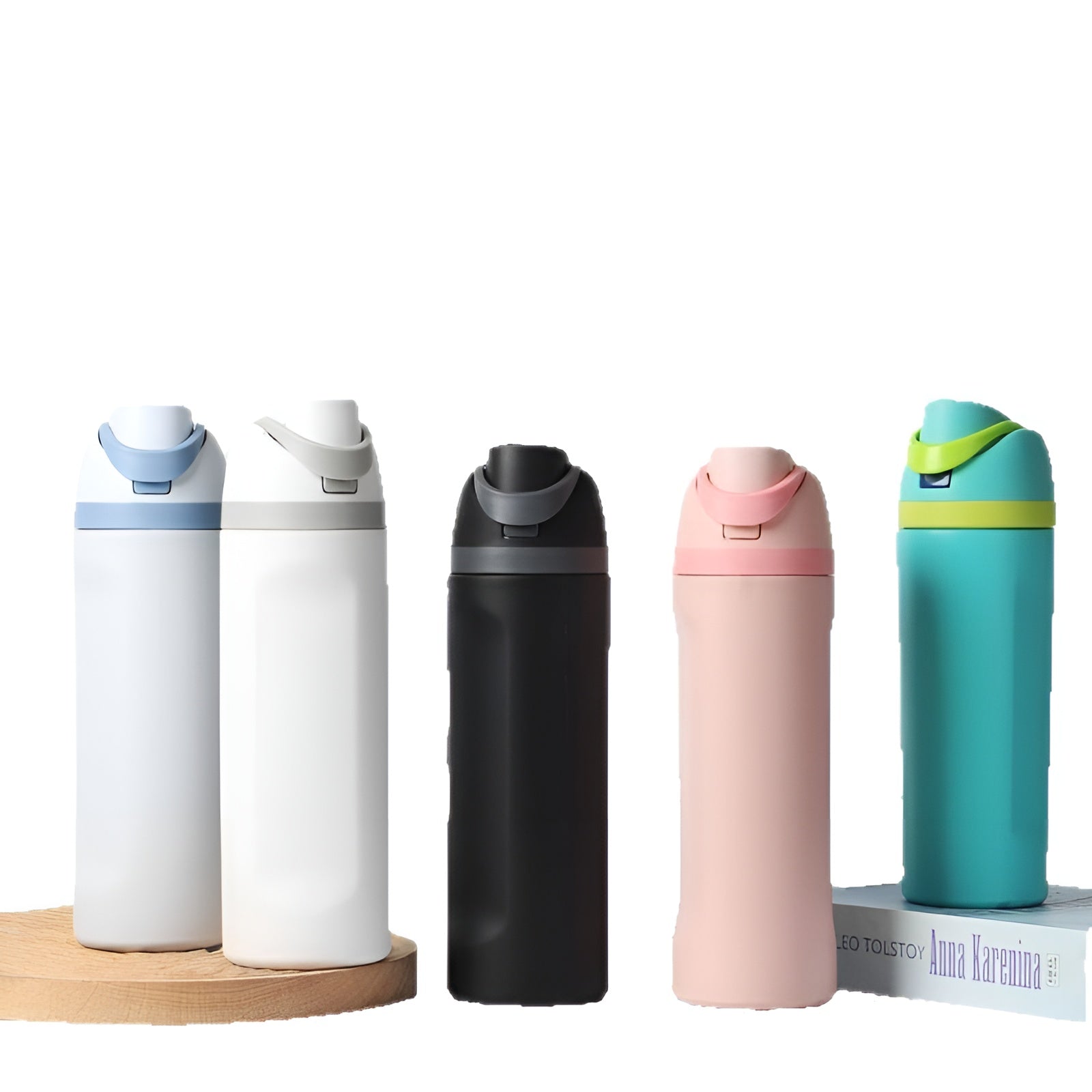 steel insulated bottle__White