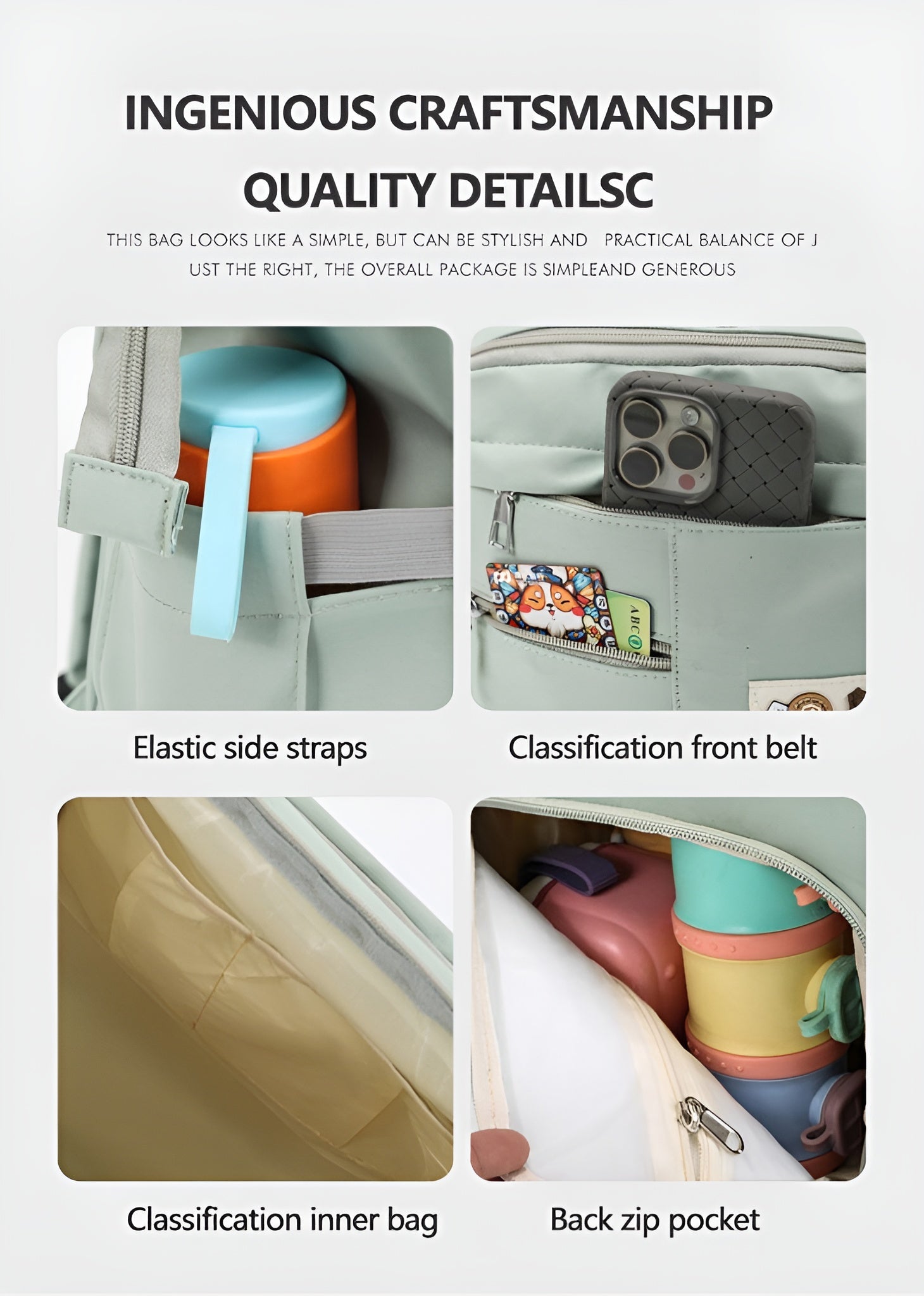 stylish_maternity_backpack_for_new_moms__Green